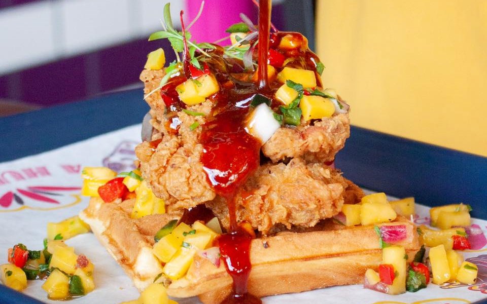 chicken and waffles 